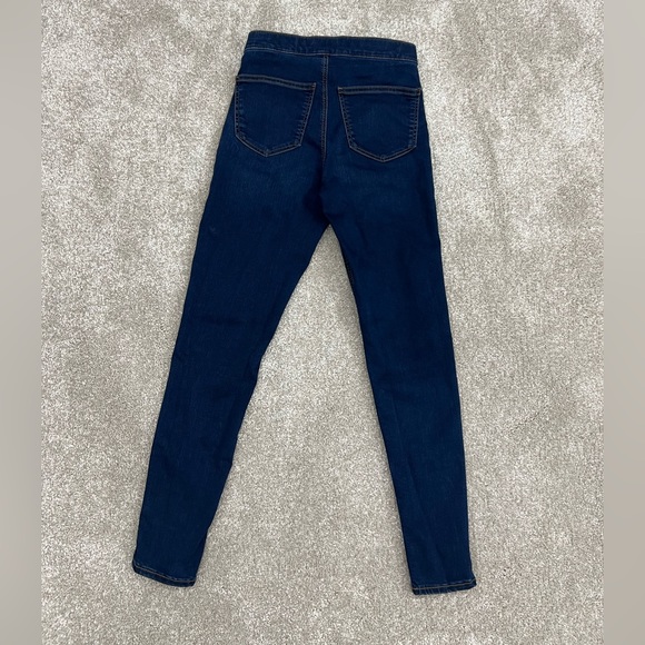 TOPSHOP JONI HIGH RISE SKINNY JEANS BLUE SIZE 00 - Picture 3 of 8